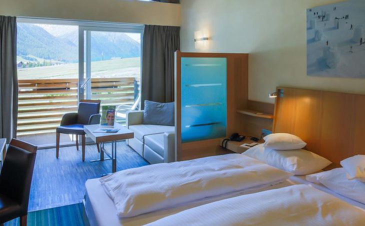 Hotel Lac Salin, Livigno, Twin Bedroom